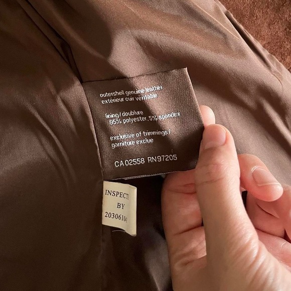 VINTAGE SUEDE BLAZER - Picture 6 of 6